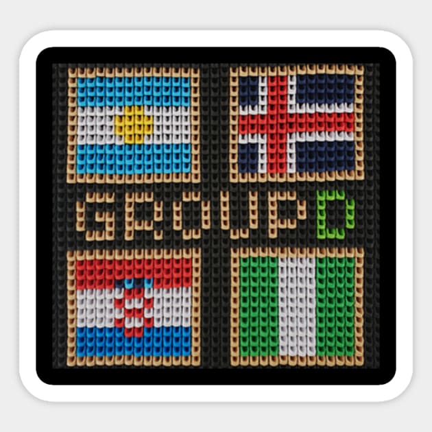 Fifa World Cup Group D Sticker by huskaria